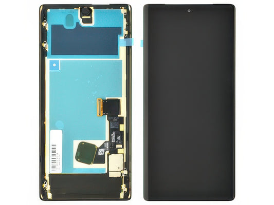 Lcd + Touch Screen + Lettore Impronta Nero per Google Pixel 6 Pro
