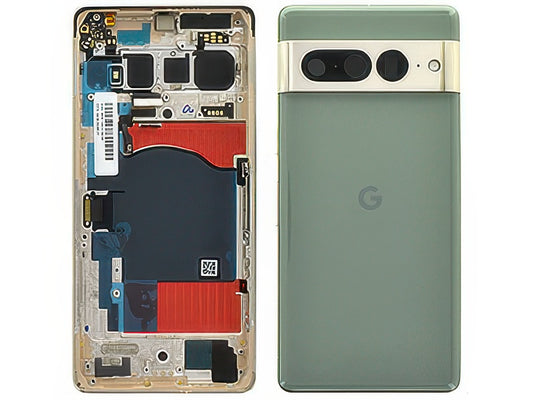 Cover Batteria + Vetrino Camera + Tasti Laterali Hazel per Google Pixel 7 Pro