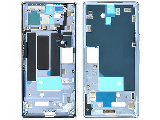 Guscio frontale + Frame Supporto Lcd + Tasti Laterali Sea per Google Pixel 7a 5G