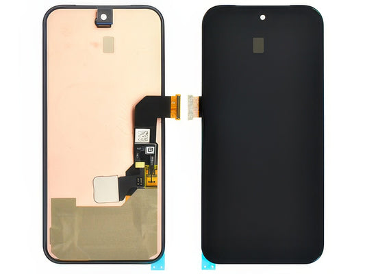 Lcd + Touch Screen + Lettore Impronta Nero per Google Pixel 8a 5G