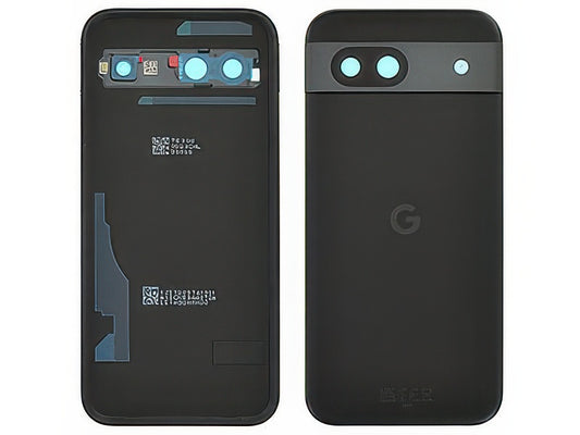 Cover Batteria + Vetrino Camera Nero Obsidian per Google Pixel 8a 5G