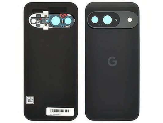 Cover Batteria + Vetrino Camera Nero Obsidian per Google Pixel 9