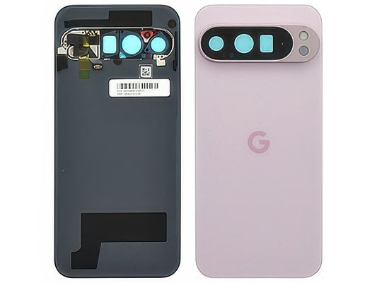 Cover Batteria + Vetrino Camera + Adesivi Rose Quartz per Google Pixel 9 Pro XL