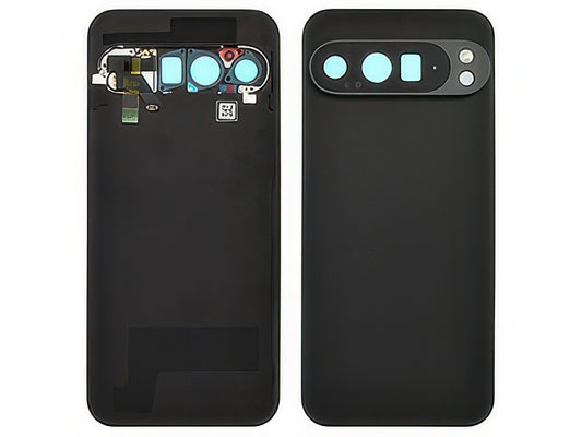 Cover Batteria + Vetrino Camera Nero Obsidian per Google Pixel 9 Pro XL