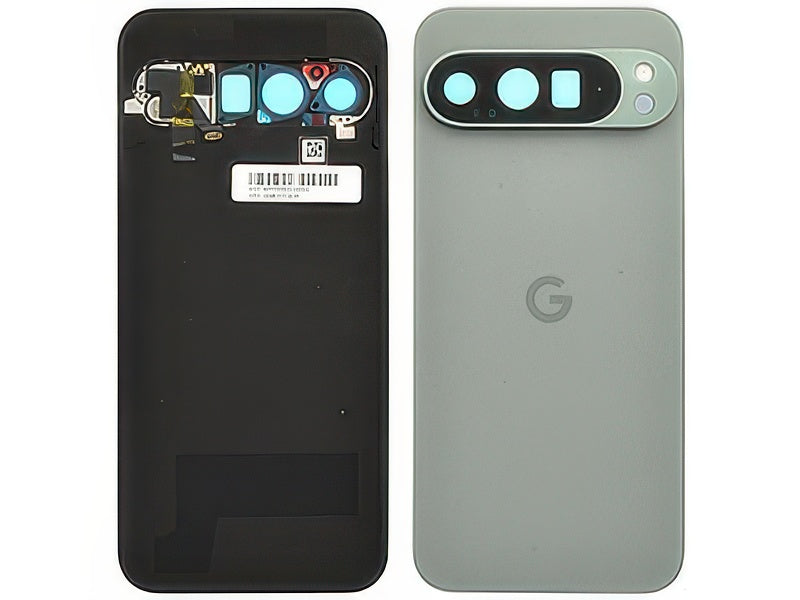 Cover Batteria + Vetrino Camera Grigio per Google Pixel 9 Pro XL