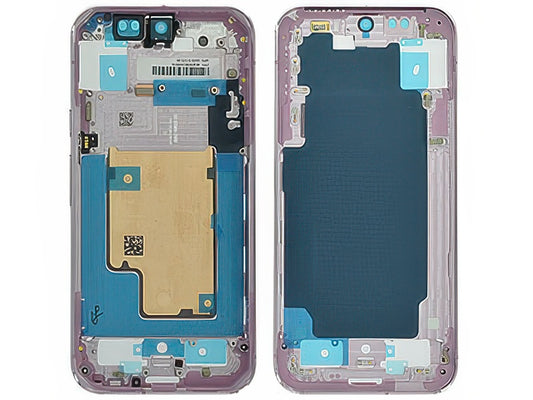 Guscio frontale + Frame Supporto LCD e Touchscreen + Tasti Laterali Rose Quartz per Google Pixel 9 Pro XL