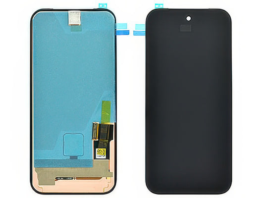 Lcd + Touch Screen + Lettore Impronta Nero per Google Pixel 9a