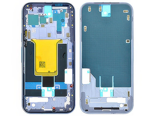Guscio frontale + Frame Supporto LCD e Touchscreen + Tasti Laterali Amethyst Purple per Google Pixel 9a