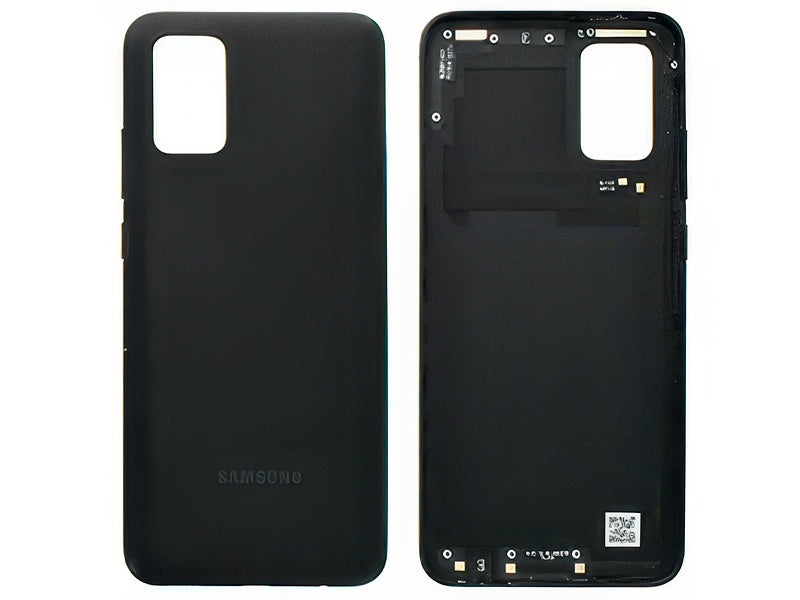 Cover Batteria + Tasti Laterali Nero per Samsung SM-A025G Galaxy A02s