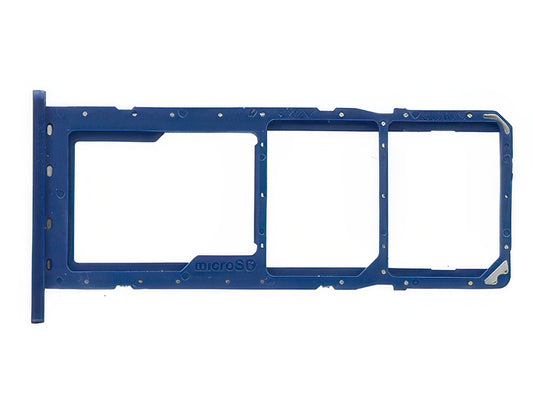 Sportello Dual Sim card/SD Card Blu per Samsung SM-A035 Galaxy A03