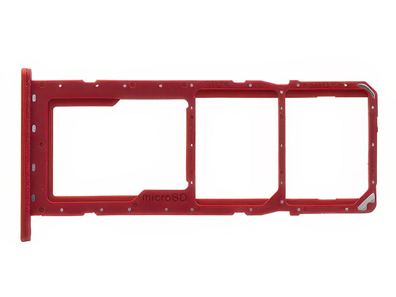 Sportello Dual Sim card/SD Card Rosso per Samsung SM-A035 Galaxy A03