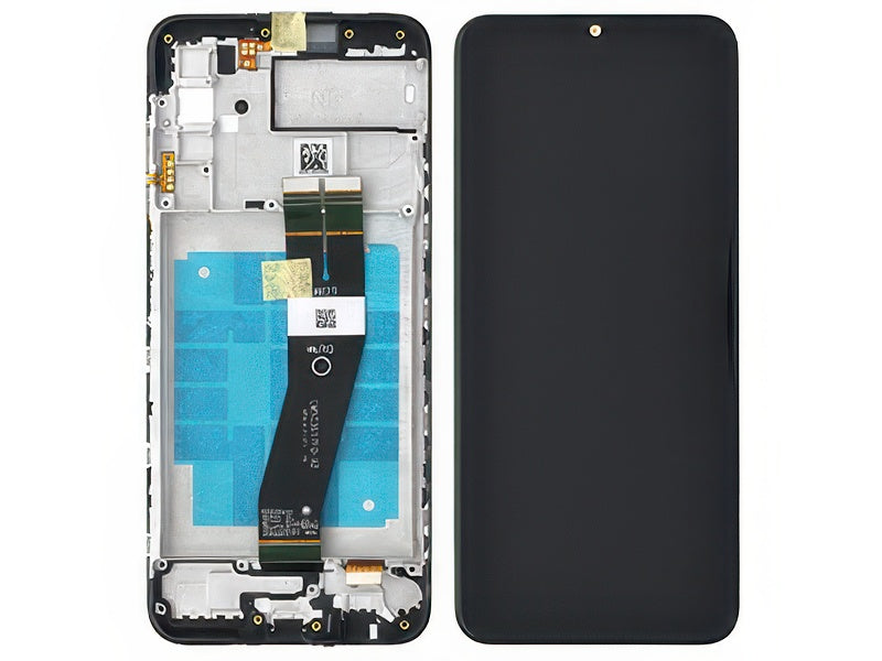 Display Lcd Rigenerato Nero con Frame Qualità Premium per Samsung SM-A037G Galaxy A03s