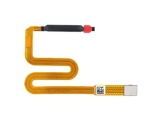 Flat cable + Lettore Impronta Nero per Samsung SM-A037G Galaxy A03s