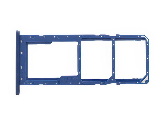 Sportello Dual Sim card/SD Card + Alloggio Blu per Samsung SM-A037G Galaxy A03s