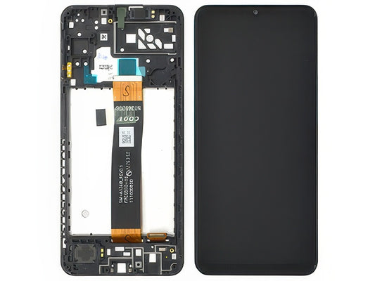 Display Lcd Rigenerato Nero con Frame Qualità Premium per Samsung SM-A047 Galaxy A04s