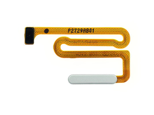 Flat cable + Lettore Impronta Bianco per Samsung SM-A047 Galaxy A04s