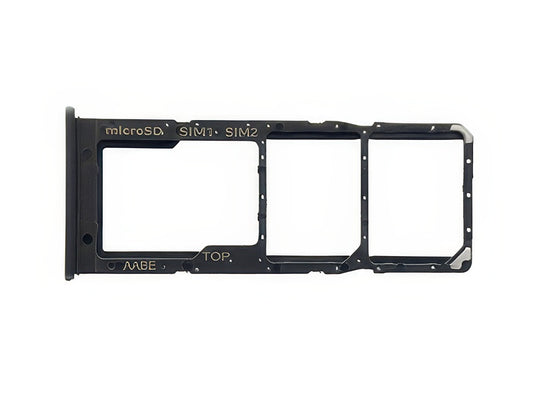 Sportello Dual Sim card/SD Card + Alloggio Nero per Samsung SM-A125 Galaxy A12
