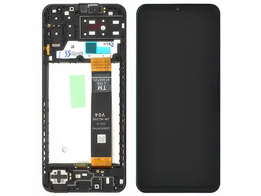 Display Lcd Rigenerato Nero con Frame Qualità Premium per Samsung SM-A137 Galaxy A13