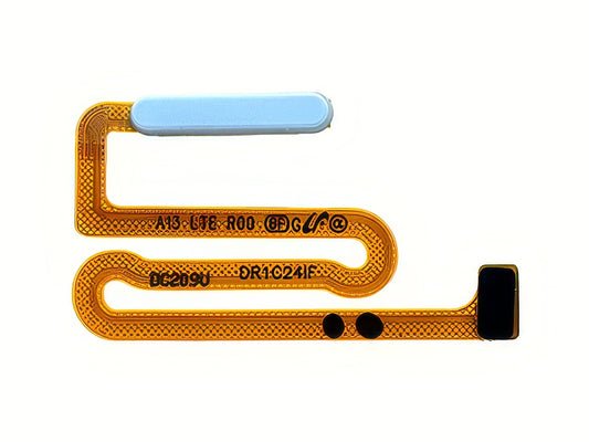 Flat cable + Lettore Impronta Azzurro per Samsung SM-A135 Galaxy A13