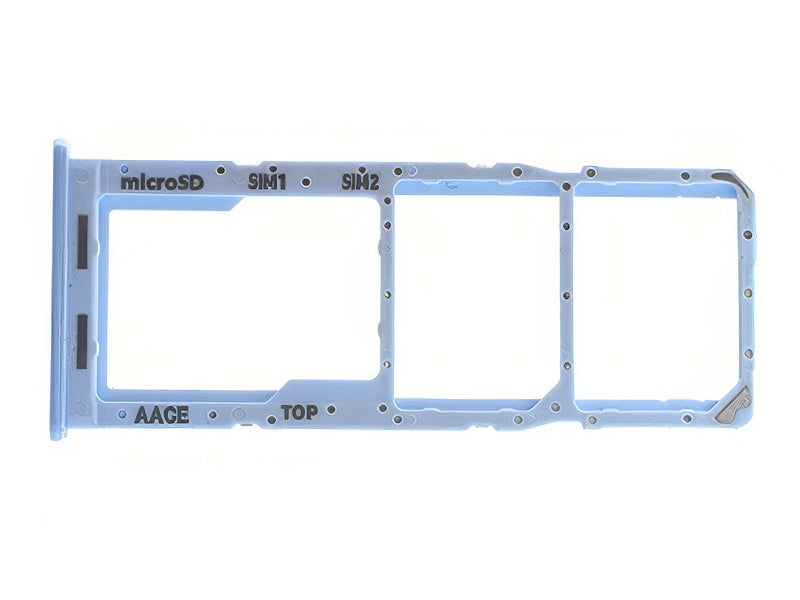 Sportello Dual Sim card/SD Card + Alloggio Azzurro per Samsung SM-A137 Galaxy A13