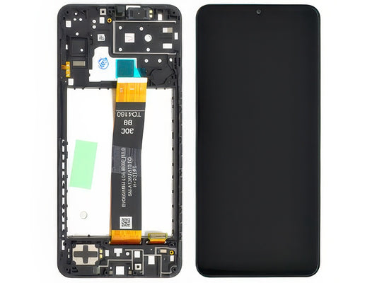 Display Lcd Rigenerato Nero con Frame Qualità Premium per Samsung SM-A136 Galaxy A13 5G