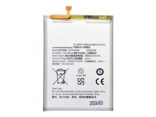 Batteria Litio 5000 mAh slim per Samsung SM-A136 Galaxy A13 5G