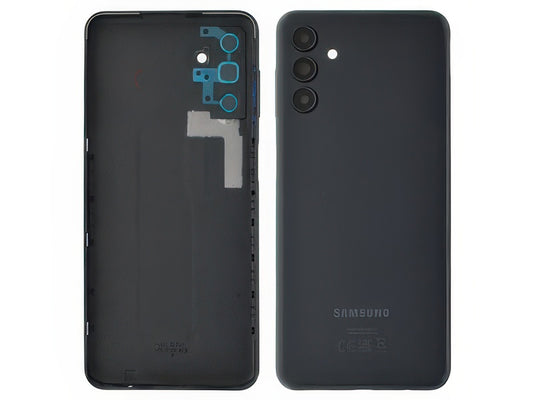 Cover Batteria + Tasto Volume + Vetrino Camera Awesome Black per Samsung SM-A136 Galaxy A13 5G