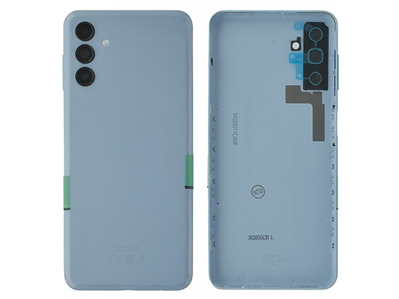 Cover Batteria + Tasto Volume + Vetrino Camera Azzurro per Samsung SM-A136 Galaxy A13 5G