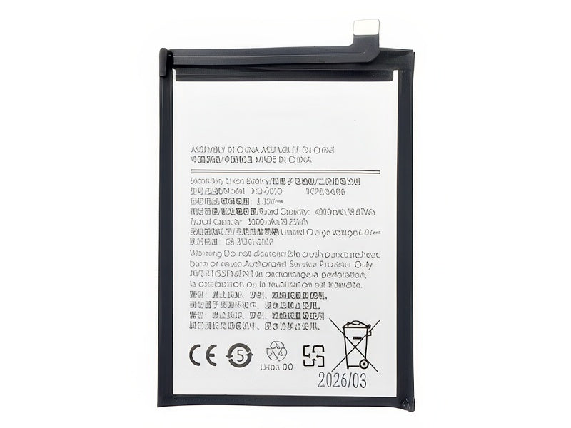 Batteria Litio 5000 mAh slim per Samsung SM-A145 Galaxy A14