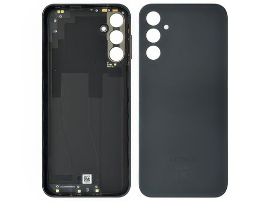 Cover Batteria + Tasto Volume Nero Mist per Samsung SM-A145 Galaxy A14