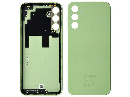 Cover Batteria + Tasto Volume Verde per Samsung SM-A145 Galaxy A14