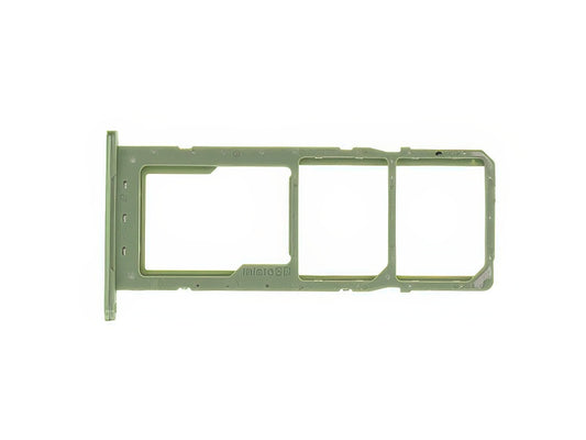Sportello Dual Sim card/SD Card + Alloggio Verde per Samsung SM-A145 Galaxy A14