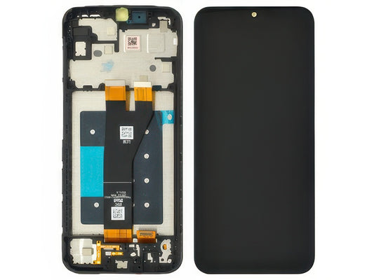 Display Lcd Rigenerato Nero con Frame Qualità Premium per Samsung SM-A146 Galaxy A14 5G
