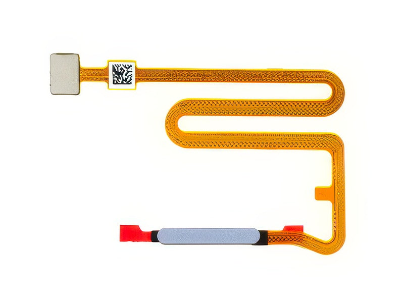 Flat cable + Lettore Impronta Argento per Samsung SM-A146 Galaxy A14 5G
