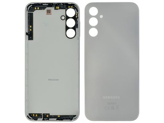 Cover Batteria + Tasto Volume Argento per Samsung SM-A146 Galaxy A14 5G
