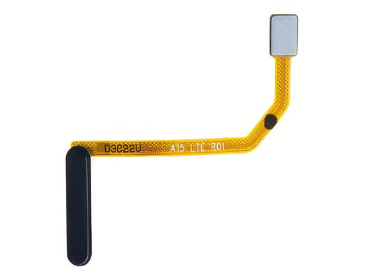 Flat cable + Lettore Impronta Nero per Samsung SM-A155 Galaxy A15 4G