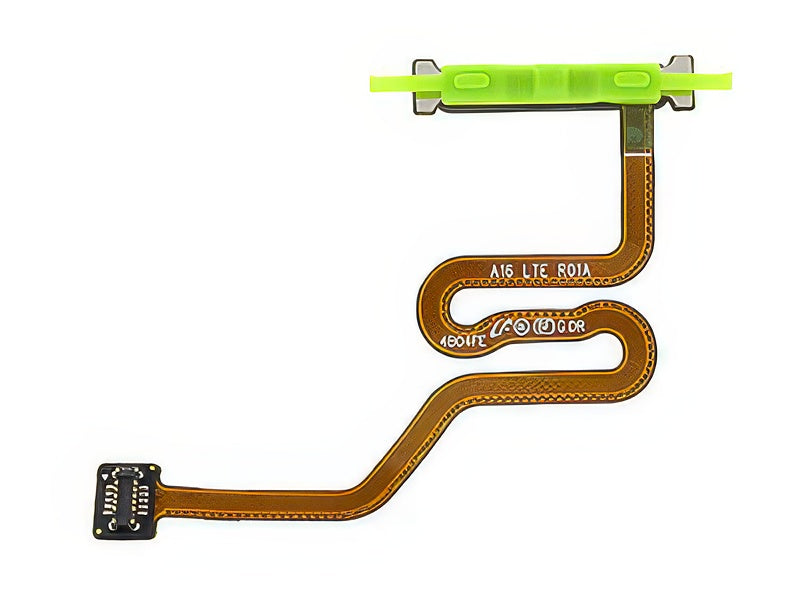 Flat cable + Lettore Impronta Nero per Samsung SM-A165 Galaxy A16 4G