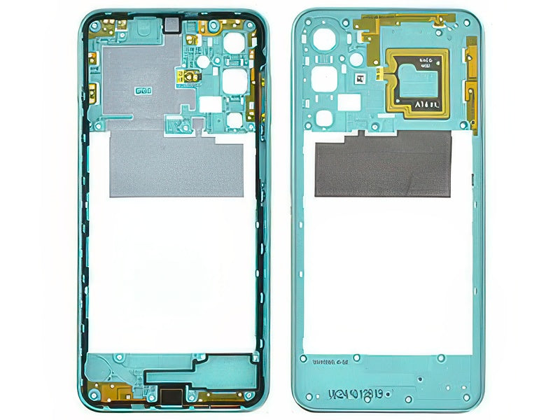 Rear Cover + Tasto Volume + Antenna NFC Verde Chiaro per Samsung SM-A166 Galaxy A16 5G
