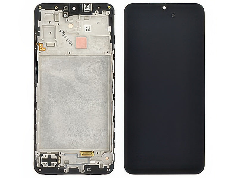 Lcd + Touch Screen + Frame Nero per Samsung SM-A175 Galaxy A17 4G