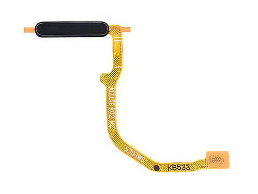 Flat cable + Lettore Impronta Nero per Samsung SM-A175 Galaxy A17 4G