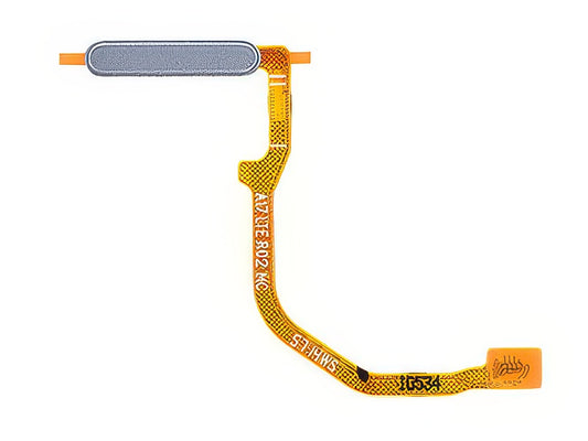 Flat cable + Lettore Impronta Azzurro per Samsung SM-A175 Galaxy A17 4G