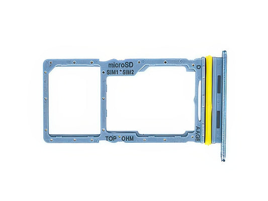 Sportello Dual Sim card/SD Card Azzurro per Samsung SM-A175 Galaxy A17 4G