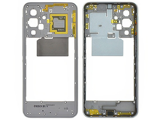 Rear Cover + Tasto Volume + Antenna NFC Grigio per Samsung SM-A176 Galaxy A17 5G