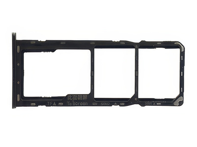 Sportello Dual Sim card/SD Card + Alloggio Nero per Samsung SM-A207 Galaxy A20s