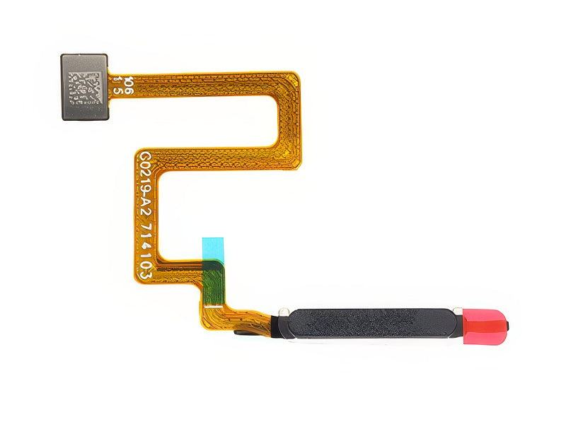 Flat cable + Lettore Impronta Nero per Samsung SM-A226 Galaxy A22 5G