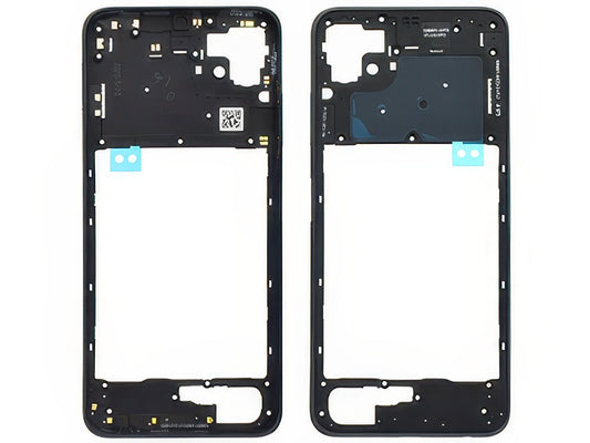 Rear Cover + Tasto Volume Nero per Samsung SM-A226 Galaxy A22 5G