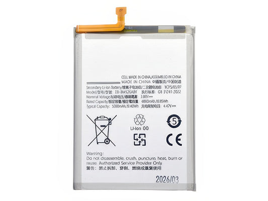 Batteria Litio 5000 mAh slim per Samsung SM-M526 Galaxy M52 5G