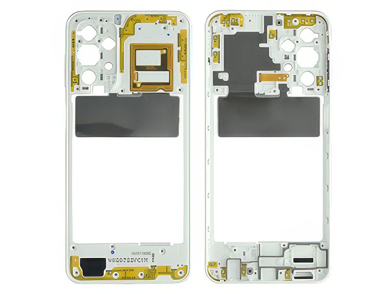 Rear Cover + Tasto Volume + Antenna NFC Awesome White per Samsung SM-A236 Galaxy A23 5G
