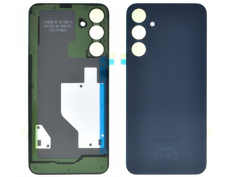Cover Batteria + Adesivi Nero per Samsung SM-A256 Galaxy A25 5G