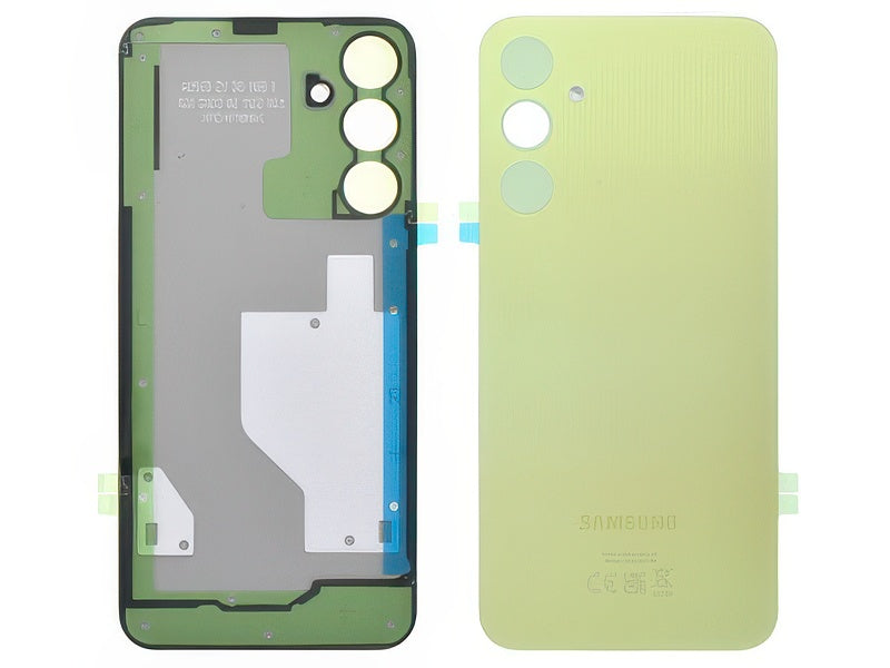 Cover Batteria + Adesivi Giallo per Samsung SM-A256 Galaxy A25 5G
